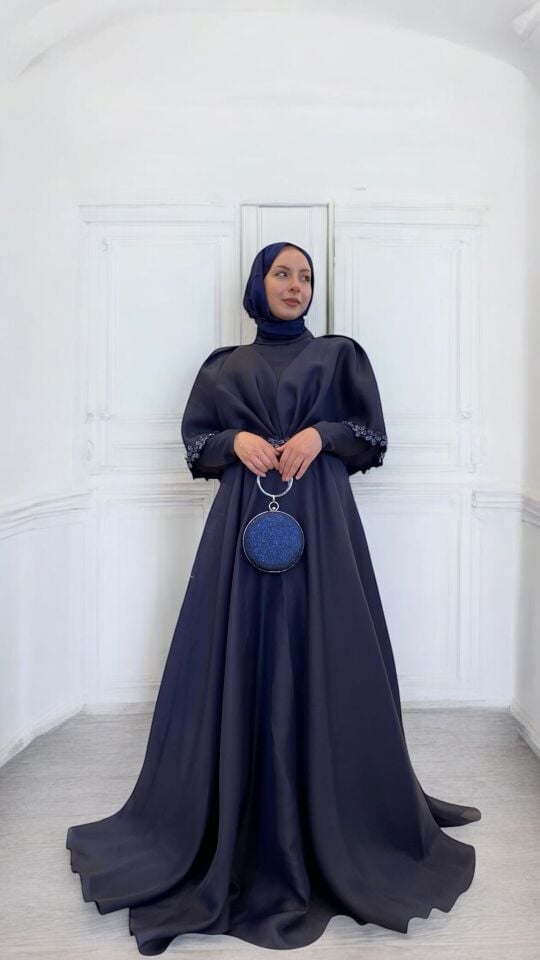 çiçek desenli prenses model
